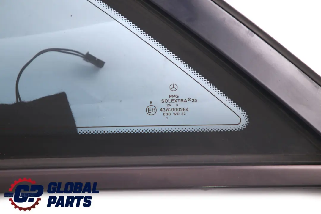 Left Side Window Tinted Glass AS3 to Mercedes E-Class S211 Touring Rear with Part number A2116702512 Mercedes E-Class S211 Touring Rear Left Side Window Tinted Glass AS3 - SKU A2116702512 - Part number A2116702512