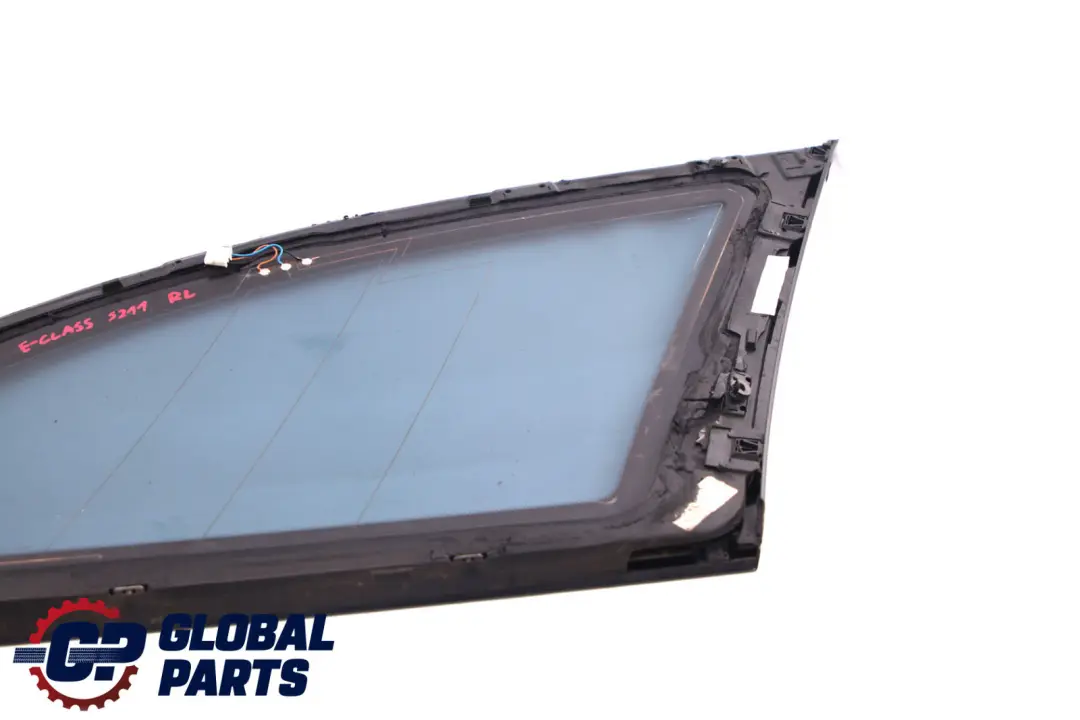 Left Side Window Tinted Glass AS3 to Mercedes E-Class S211 Touring Rear with Part number A2116702512 Mercedes E-Class S211 Touring Rear Left Side Window Tinted Glass AS3 - SKU A2116702512 - Part number A2116702512
