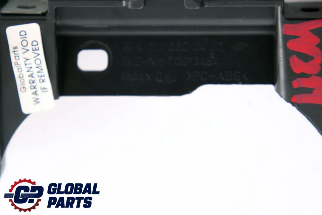 E-Klasse S211 W211 Verkleidung Abdeckung Mittelkonsole für Mercedes mit Teilenummer A2116800414 Mercedes E-Klasse S211 W211 Verkleidung Abdeckung Mittelkonsole - SKU A2116800414 - Teilenummer A2116800414