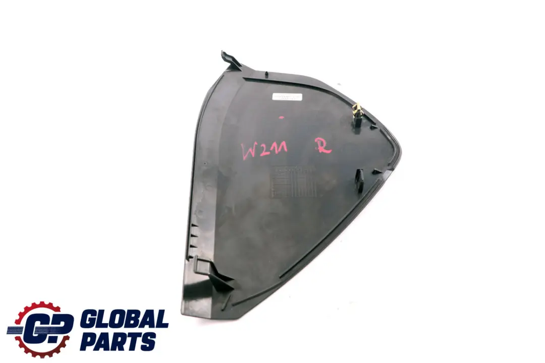 Frente Derecho Salpicadero Cubierta Moldura Negro para Mercedes S211 W211 con número de pieza A2116800478 Mercedes S211 W211 Frente Derecho Salpicadero Cubierta Moldura Negro - SKU A2116800478 - Número de pieza A2116800478