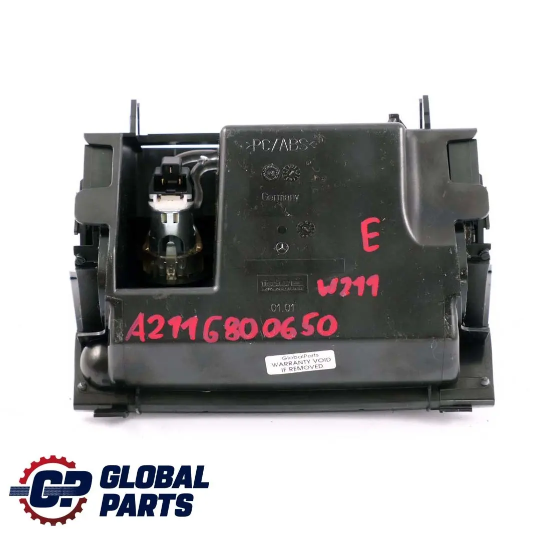  Mercedes-Benz E S211 W211 Vorne Aschenbecher Ablagefach Ascher - SKU A2116800650 - Teilenummer A2116800650