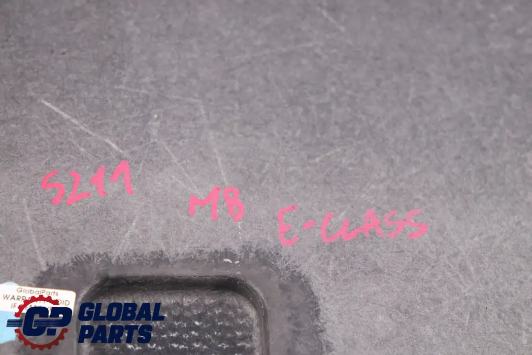 Boot Loading Floor Carpet Cover Trunk Grey to Mercedes E-Class S211 with Part number A2116802002 Mercedes E-Class S211 Boot Loading Floor Carpet Cover Trunk Grey - SKU A2116802002 - Part number A2116802002