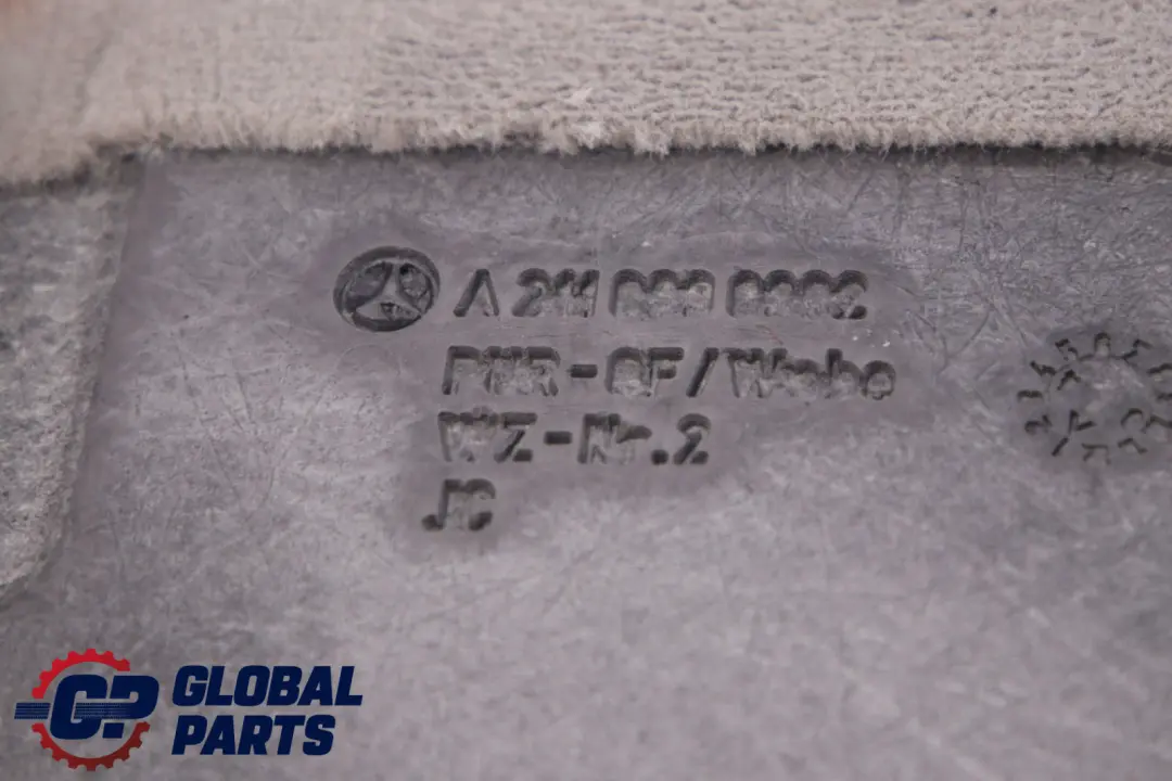 Boot Loading Floor Carpet Cover Trunk Grey to Mercedes E-Class S211 with Part number A2116802002 Mercedes E-Class S211 Boot Loading Floor Carpet Cover Trunk Grey - SKU A2116802002 - Part number A2116802002