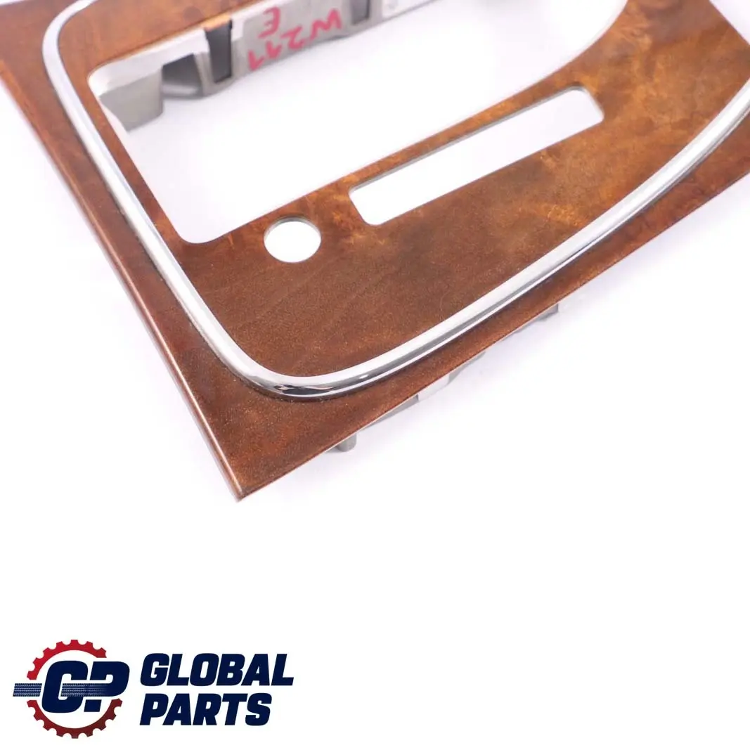 Mercedes-Benz E-Class W211 Gear Shift Selector Cover Trim Knob Wood to with Part number A2116802336 Mercedes-Benz E-Class W211 Gear Shift Selector Cover Trim Knob Wood - SKU A2116802336 - Part number A2116802336