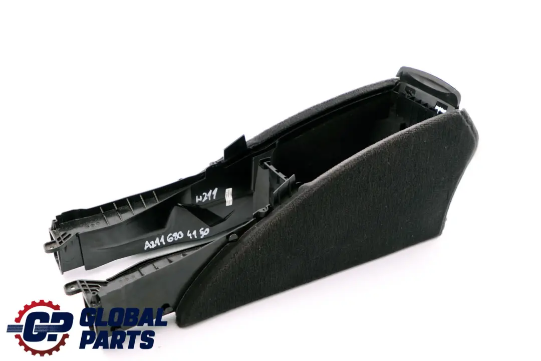 Bracciolo Console Centrale Nero per Mercedes W211 con numero di parte A2116804150 Mercedes W211 Bracciolo Console Centrale Nero - SKU A2116804150 - Numero di parte A2116804150