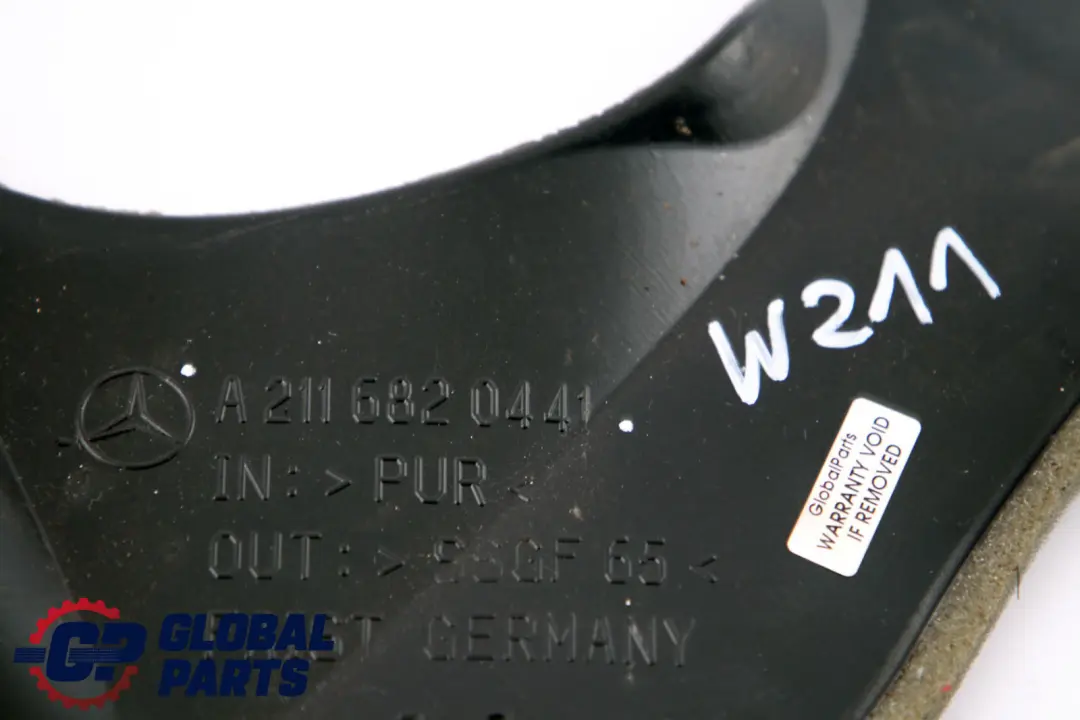 Mercedes-Benz E-Class S211 W211 Damping Right O/S Rear Fender to with Part number A2116820441 Mercedes-Benz E-Class S211 W211 Damping Right O/S Rear Fender - SKU A2116820441 - Part number A2116820441