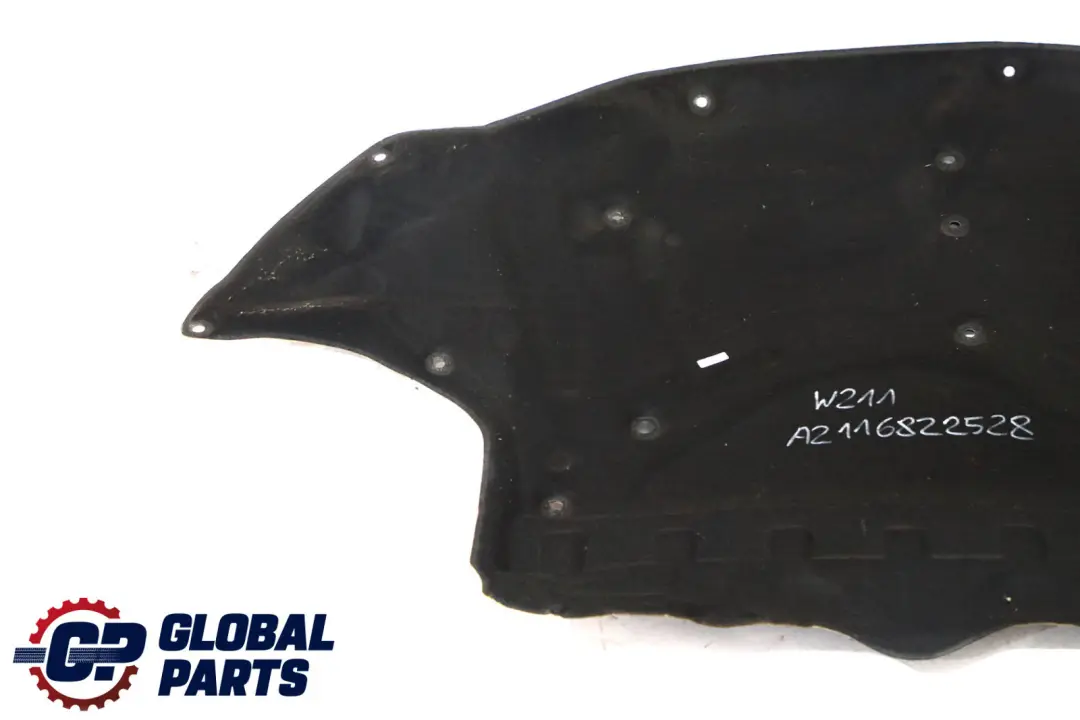 Benz E Class W211 Engine Underbonnet Sound Insulation Cover Panel to Mercedes with Part number A2116822528 Mercedes Benz E Class W211 Engine Underbonnet Sound Insulation Cover Panel - SKU A2116822528 - Part number A2116822528