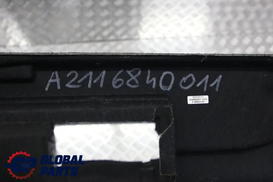 Trunk Luggage Under Loading Floor to Mercedes E-Class S211 Touring with Part number A2116840011 Mercedes E-Class S211 Touring Trunk Luggage Under Loading Floor - SKU A2116840011 - Part number A2116840011