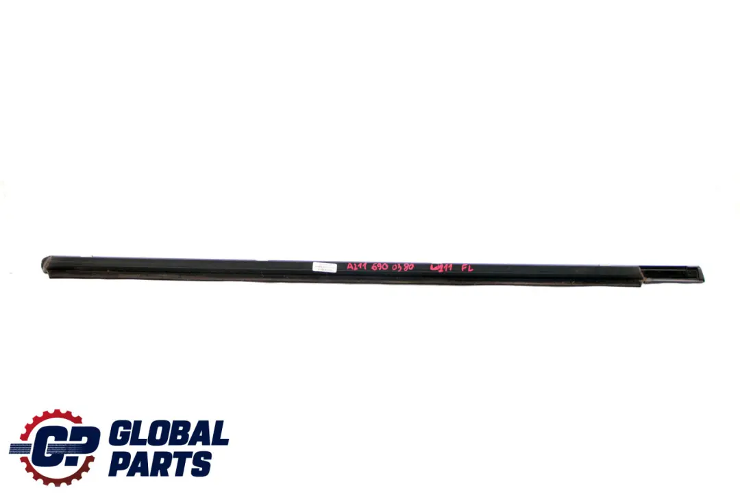 Mercedes E-Class W211 S211 Front Left Door N/S Weatherstrip Trim Strip - SKU A2116900380 - Part number A2116900380