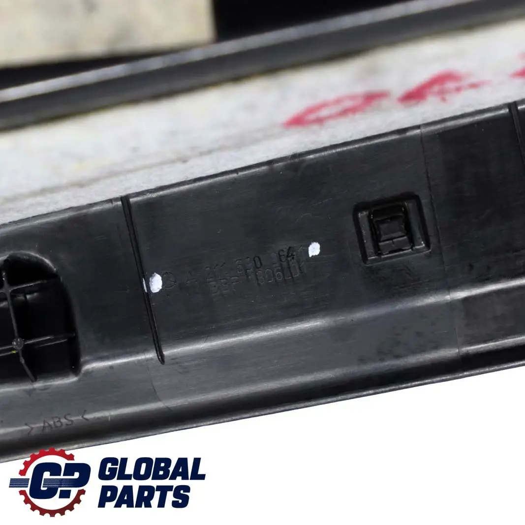 Mercedes W211 Saloon Trunk Loading Sill Edge Trim Panel Black - SKU A2116900641 - Part number A2116900641