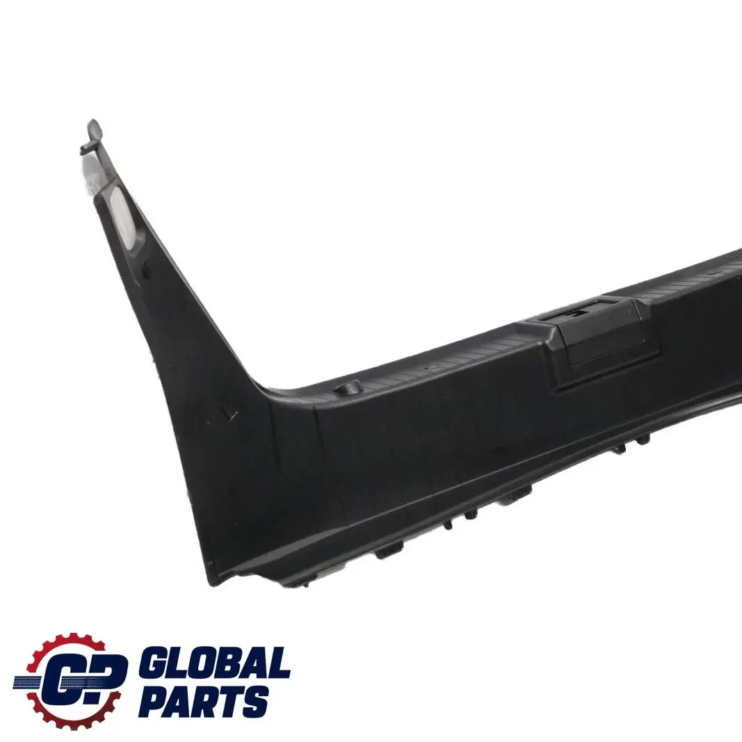Trunk Loading Sill Edge Trim Panel Black to Mercedes W211 Saloon with Part number A2116900641 Mercedes W211 Saloon Trunk Loading Sill Edge Trim Panel Black - SKU A2116900641 - Part number A2116900641