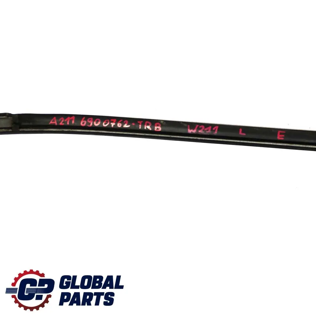 Mercedes-Benz E W211 Left N/S Roof Side Moulding Trim Strip Travertine Beige to with Part number A2116900762 Mercedes-Benz E W211 Left N/S Roof Side Moulding Trim Strip Travertine Beige - SKU A2116900762-TRB - Part number A2116900762