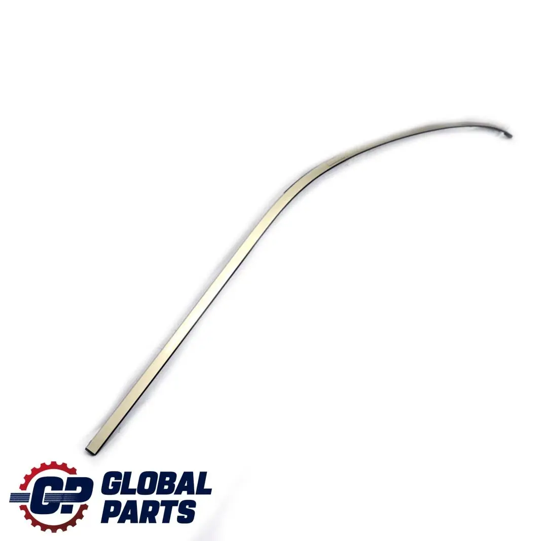 Mercedes-Benz E W211 Left N/S Roof Side Moulding Trim Strip Travertine Beige to with Part number A2116900762 Mercedes-Benz E W211 Left N/S Roof Side Moulding Trim Strip Travertine Beige - SKU A2116900762-TRB - Part number A2116900762