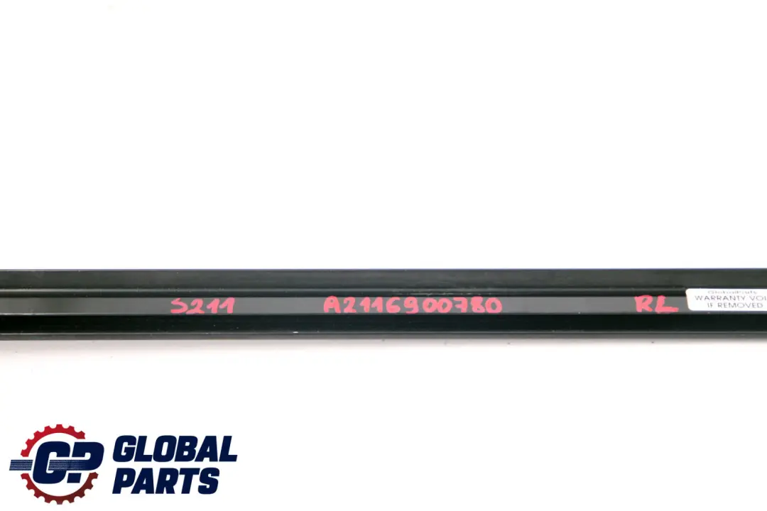 Mercedes S211 Estate Rear Left Door Weather Strip Trim - SKU A2116900780 - Part number A2116900780