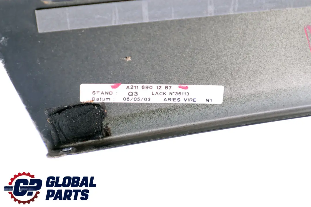 Front Right O/S Door Pillar Trim Cover to Mercedes E-Class S211 W211 with Part number A2116901287 Mercedes E-Class S211 W211 Front Right O/S Door Pillar Trim Cover - SKU A2116901287 - Part number A2116901287