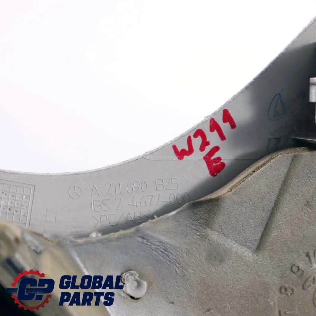 C-Säulenverkleidung links Abdeckung grau für Mercedes W211 mit Teilenummer A2116901325 Mercedes W211 C-Säulenverkleidung links Abdeckung grau - SKU A2116901325 - Teilenummer A2116901325