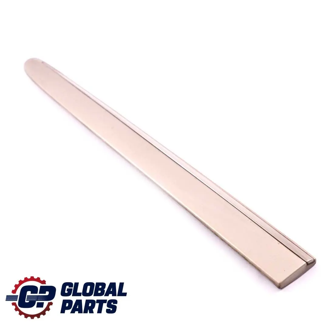 Mercedes-Benz E W211 S211 Rear Right Door O/S Trim Strip Travertine Beige 693 to with Part number A2116901462 Mercedes-Benz E W211 S211 Rear Right Door O/S Trim Strip Travertine Beige 693 - SKU A2116901462-TRB - Part number A2116901462