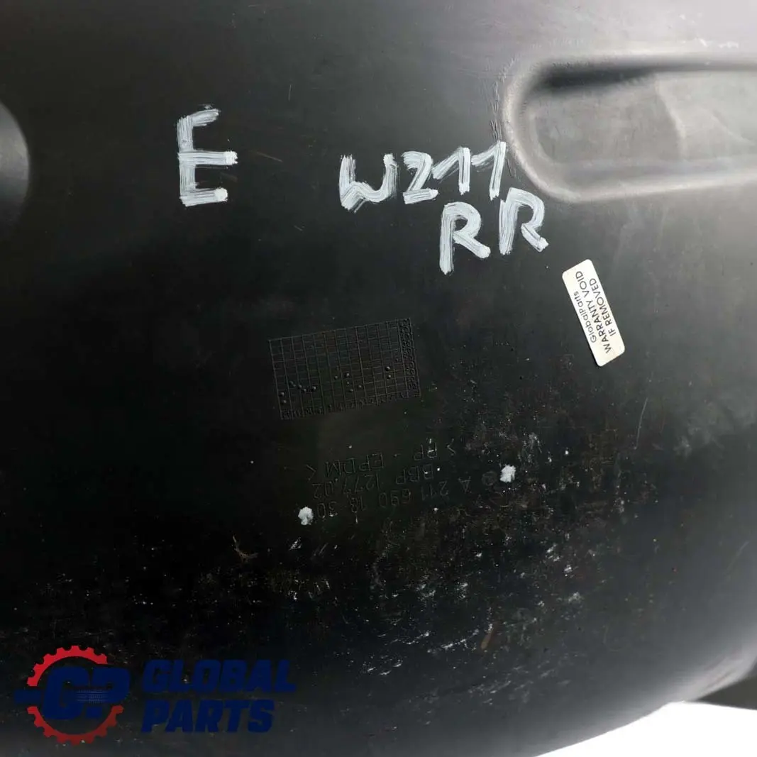 Mercedes W211 Saloon Rear Right O/S Wheel Arch Trim Cover Panel - SKU A2116901830 - Part number A2116901830