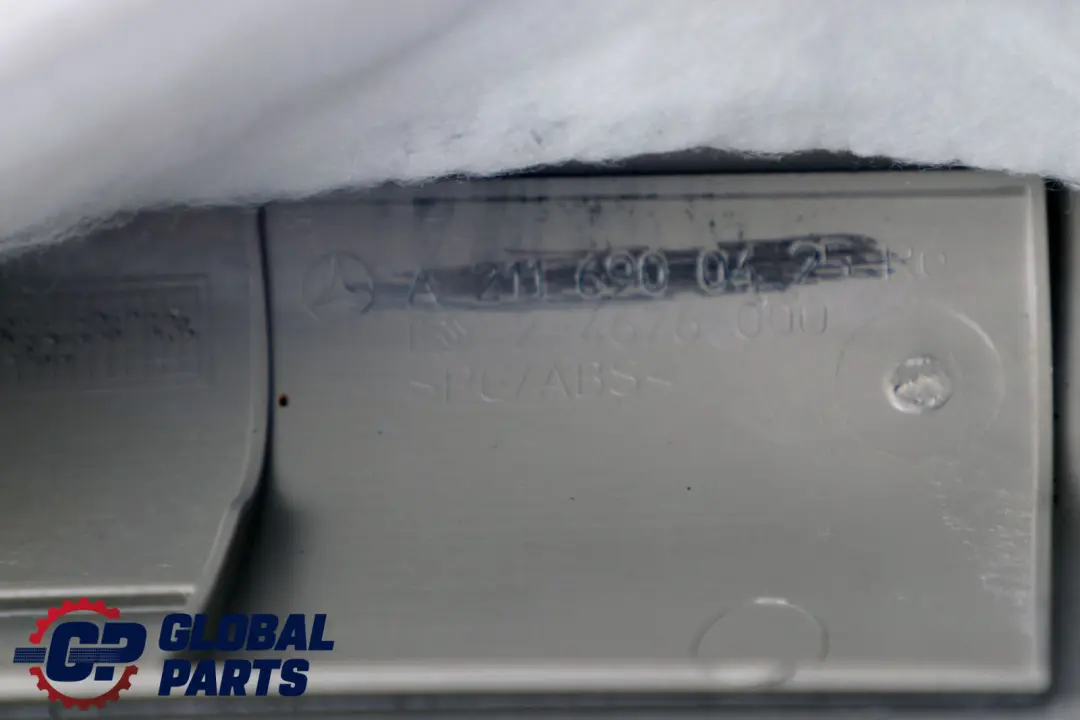 Mercedes E-Class W211 Centre Column Pillar Trim Panel Right Grey - SKU A2116901953 - Part number A2116900425