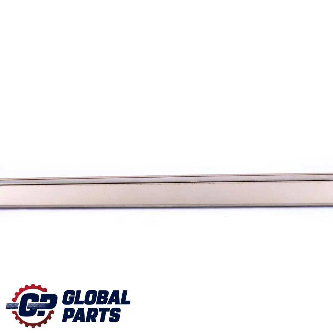 Mercedes-Benz E W211 S211 Front Left Door Moulding Trim Strip Travertine Beige to with Part number A2116901962 Mercedes-Benz E W211 S211 Front Left Door Moulding Trim Strip Travertine Beige - SKU A2116901962-TRB - Part number A2116901962