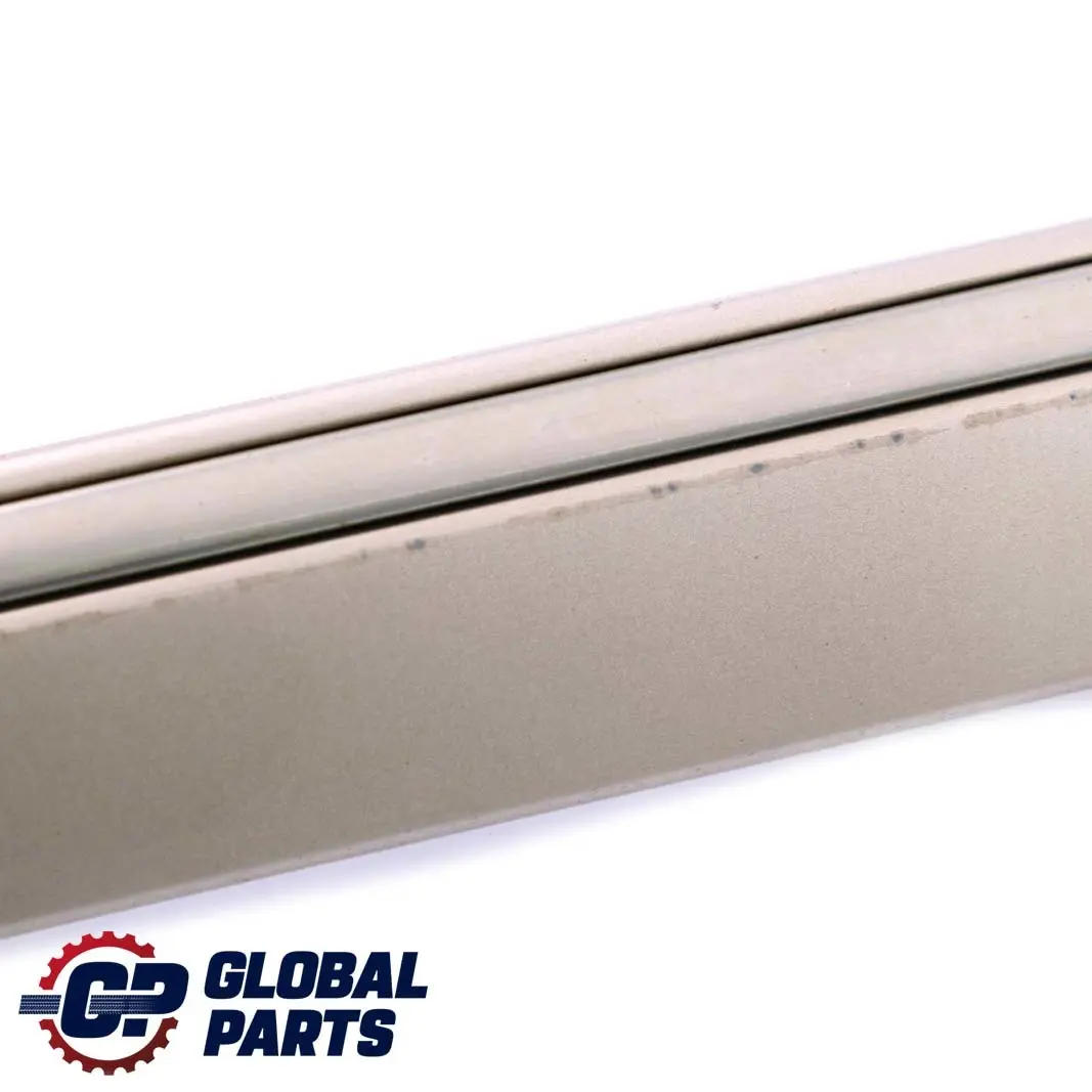 Mercedes-Benz E W211 S211 Front Left Door Moulding Trim Strip Travertine Beige to with Part number A2116901962 Mercedes-Benz E W211 S211 Front Left Door Moulding Trim Strip Travertine Beige - SKU A2116901962-TRB - Part number A2116901962