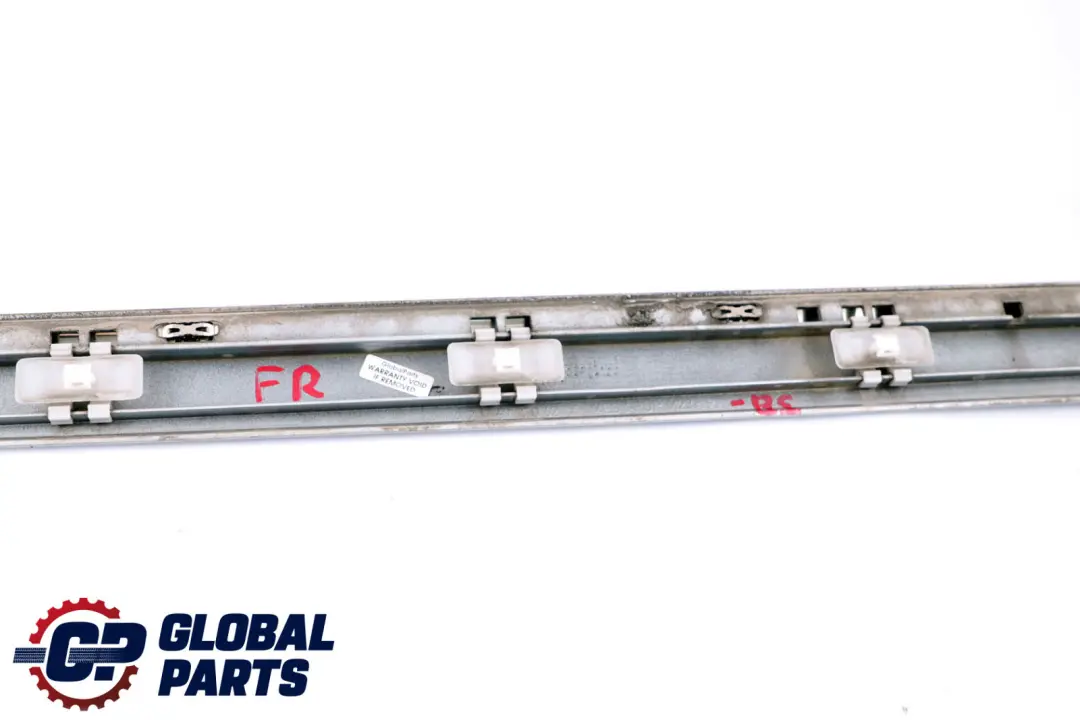 Front Right Door O/S Trim Strip Brilliant Silver to Mercedes E-Class W211 S211 with Part number A2116902062 Mercedes E-Class W211 S211 Front Right Door O/S Trim Strip Brilliant Silver - SKU A2116902062-BS - Part number A2116902062