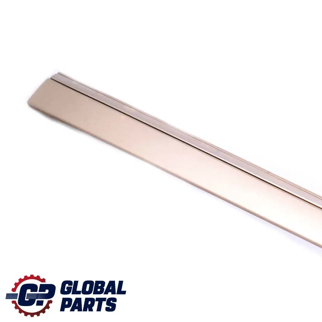 Mercedes-Benz E W211 S211 Front Right Door Moulding Trim Strip Travertine Beige to with Part number A2116902062 Mercedes-Benz E W211 S211 Front Right Door Moulding Trim Strip Travertine Beige - SKU A2116902062-TRB - Part number A2116902062