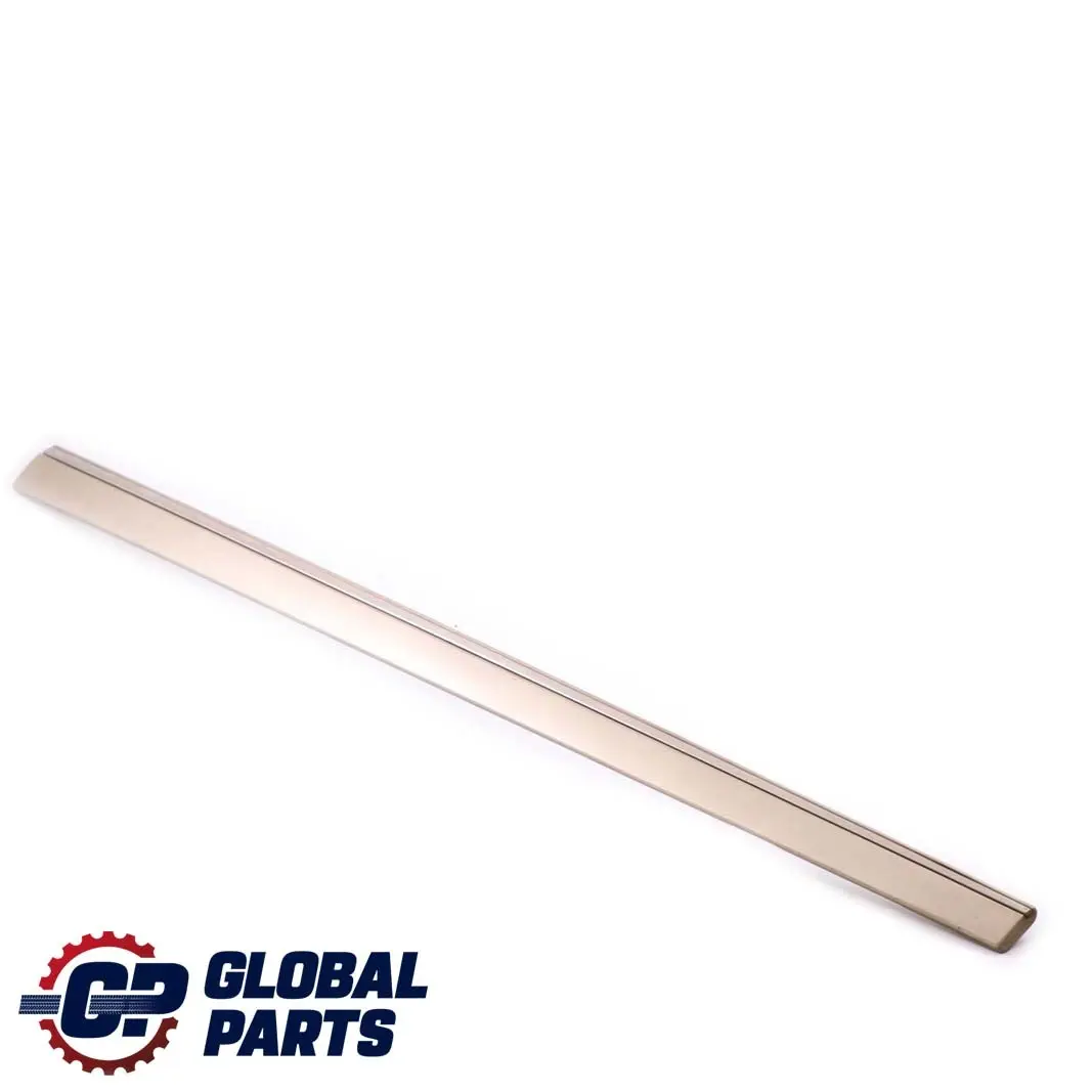 Mercedes-Benz E W211 S211 Front Right Door Moulding Trim Strip Travertine Beige to with Part number A2116902062 Mercedes-Benz E W211 S211 Front Right Door Moulding Trim Strip Travertine Beige - SKU A2116902062-TRB - Part number A2116902062