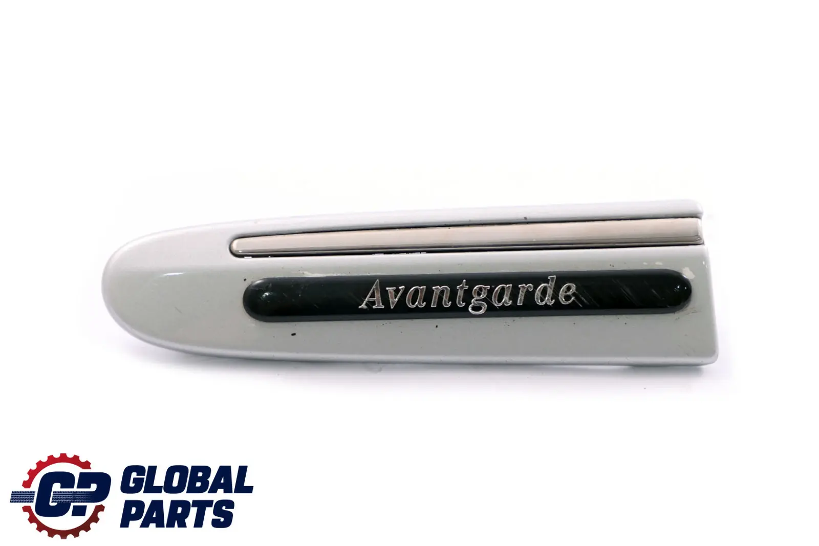 Mercedes S211 W211 Striscia di rivestimento parafango anteriore sinistro Argento