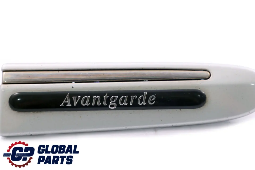 Moulure d'habillage avant droite Argent pour Mercedes S211 W211 à propos du numéro de pièce A2116902862 Mercedes S211 W211 Moulure d'habillage avant droite Argent - SKU A2116902862-BS - Numéro de pièce A2116902862