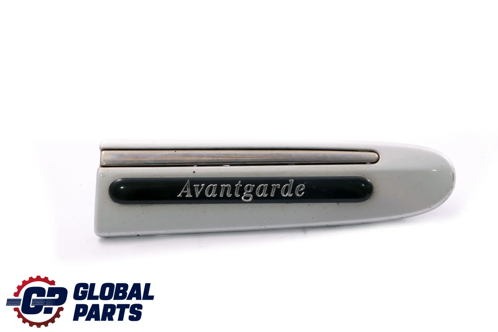 Mercedes S211 W211 Modanatura ala anteriore Striscia rivestimento destra Argento