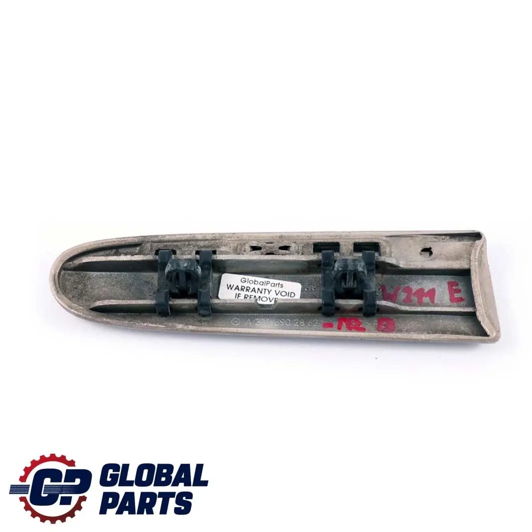 Mercedes-Benz S211 W211 Front Wing Moulding Trim Strip Right Beige to with Part number A2116902862 Mercedes-Benz S211 W211 Front Wing Moulding Trim Strip Right Beige - SKU A2116902862-TRB - Part number A2116902862