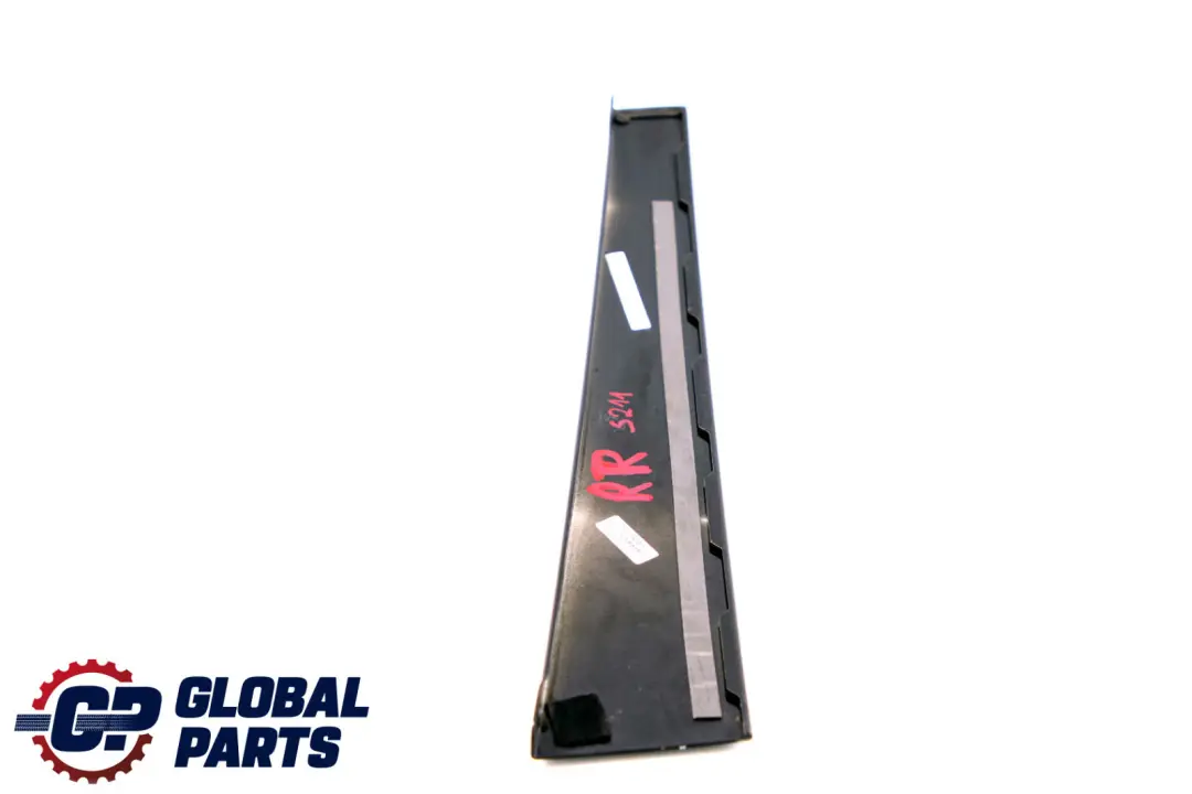 Right O/S Door Pillar Trim Cover to Mercedes S211 W211 Rear with Part number A2116903487 Mercedes S211 W211 Rear Right O/S Door Pillar Trim Cover - SKU A2116903487 - Part number A2116903487