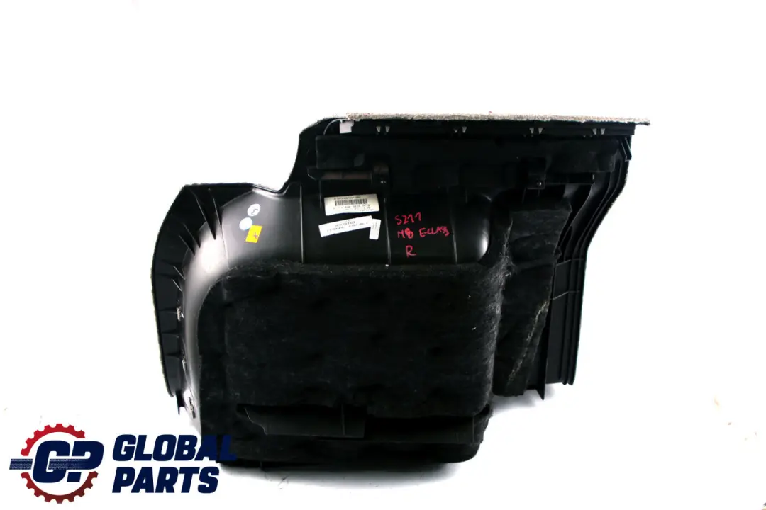 Luggage Boot Right O/S Cover Panel Trim to Mercedes E-Class S211 Rear with Part number A2116903826 Mercedes E-Class S211 Rear Luggage Boot Right O/S Cover Panel Trim - SKU A2116903826 - Part number A2116903826