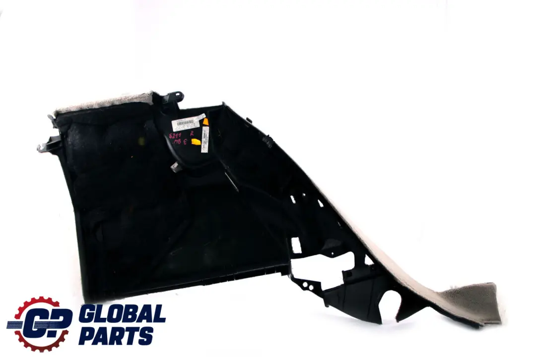Luggage Boot Fairing Cover Right O/S to Mercedes E-Class S211 Rear with Part number A2116905253 Mercedes E-Class S211 Rear Luggage Boot Fairing Cover Right O/S - SKU A2116905253 - Part number A2116905253