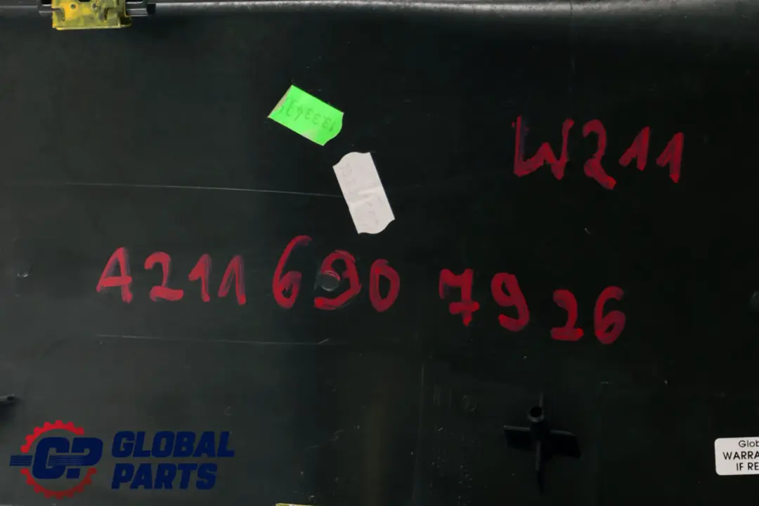 Mercedes-Benz E-Class W211 S211 Column B-Pillar Trim Panel Left to with Part number A2116907926 Mercedes-Benz E-Class W211 S211 Column B-Pillar Trim Panel Left - SKU A2116907926 - Part number A2116907926