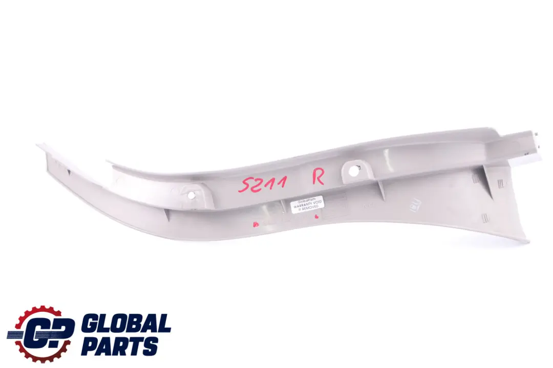 Column D-Pillar Trim Panel Right Grey to Mercedes E-Class S211 Touring with Part number A2116920401 Mercedes E-Class S211 Touring Column D-Pillar Trim Panel Right Grey - SKU A2116920401 - Part number A2116920401