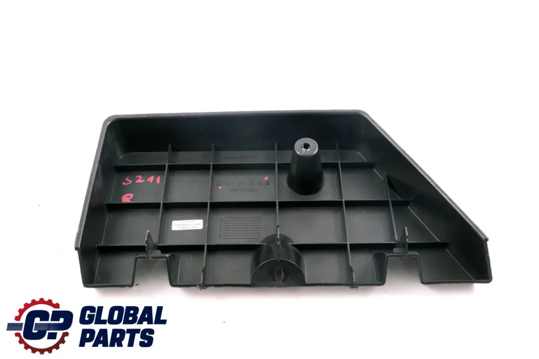 Trunk Plastic Trim Panel Cover to Mercedes E-Class S211 Touring Rear with Part number A2116940238 Mercedes E-Class S211 Touring Rear Trunk Plastic Trim Panel Cover - SKU A2116940238 - Part number A2116940238