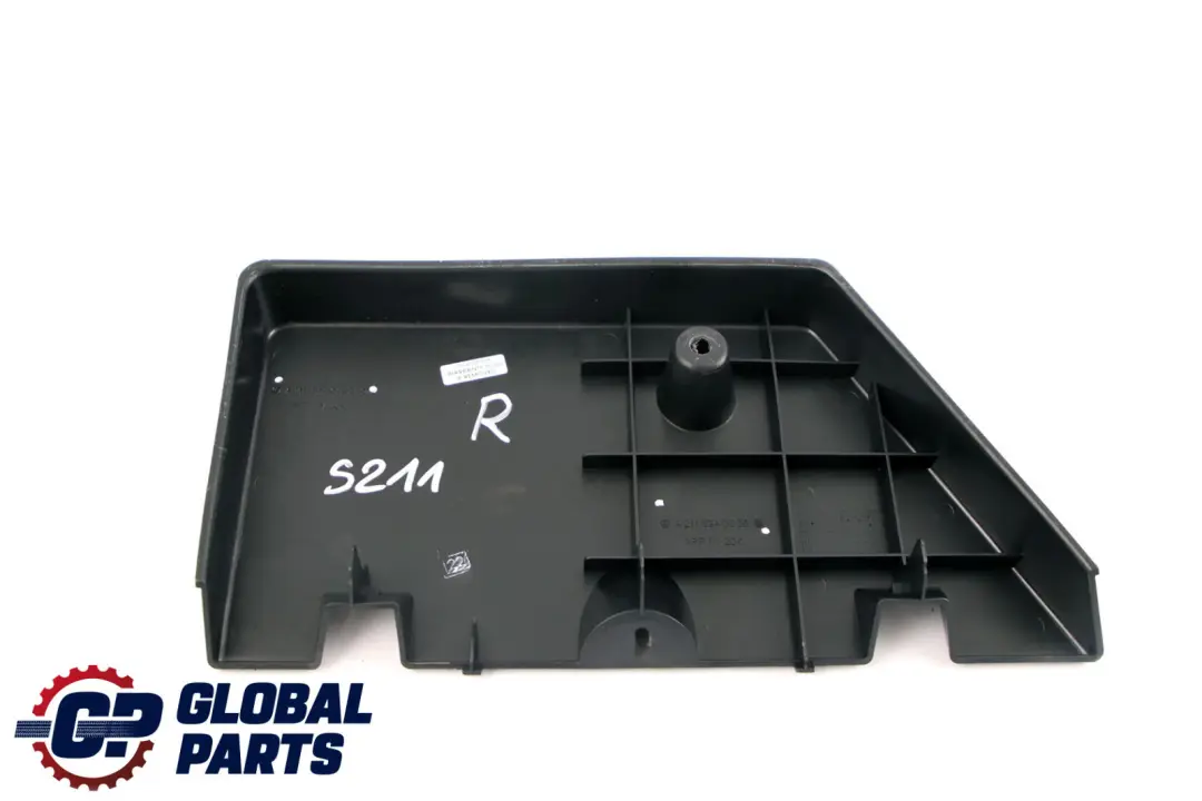 Trunk Plastic Trim Panel Cover to Mercedes E-Class S211 Touring Rear with Part number A2116940838 Mercedes E-Class S211 Touring Rear Trunk Plastic Trim Panel Cover - SKU A2116940838 - Part number A2116940838