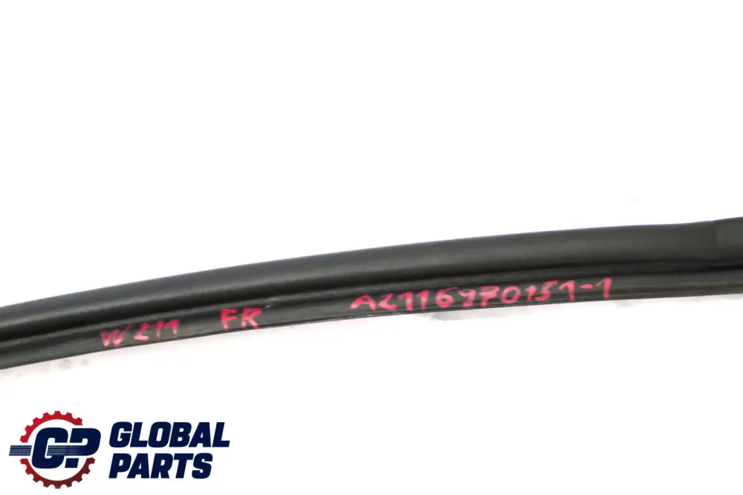 Frontal Izquierda Derecha Puerta Marco Junta Negro para Mercedes W211 con número de pieza A2116970151 Mercedes W211 Frontal Izquierda Derecha Puerta Marco Junta Negro - SKU A2116970151-1 - Número de pieza A2116970151