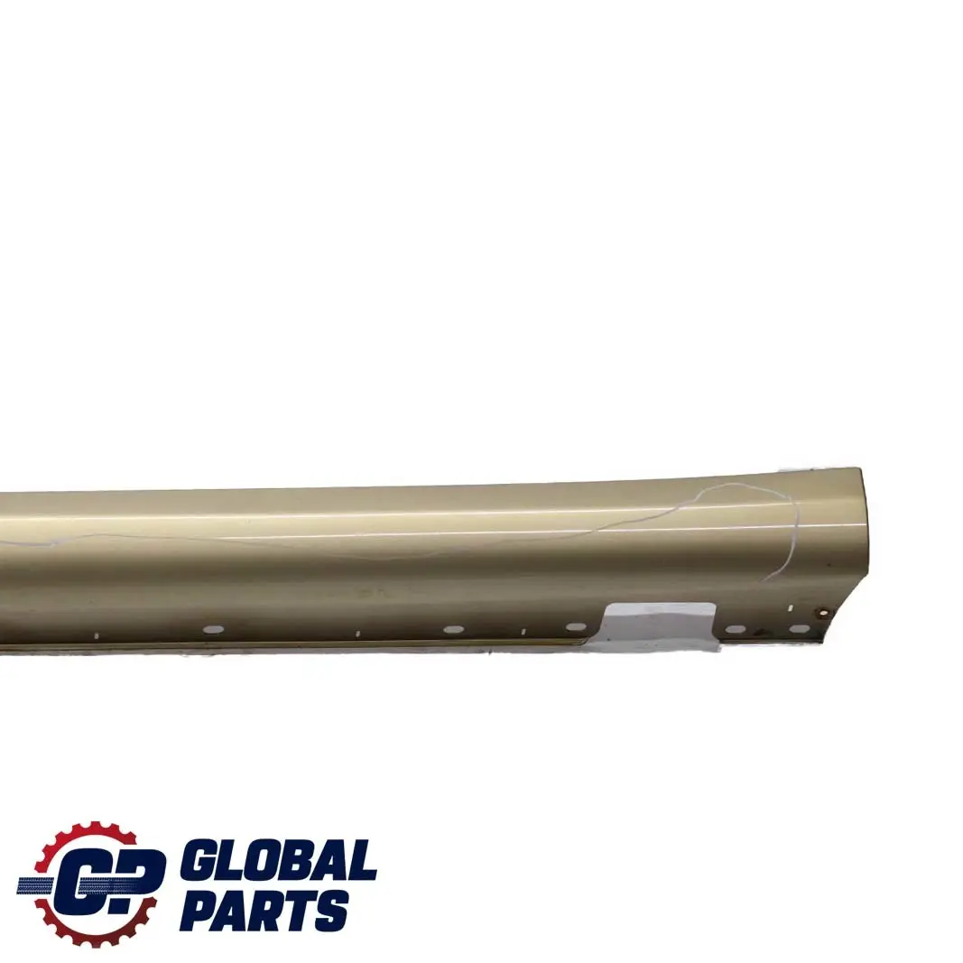 Mercedes-Benz E-Class W211 Door Sill Side Cover Skirt Left N/S Travertine Beige to with Part number A2116980154 Mercedes-Benz E-Class W211 Door Sill Side Cover Skirt Left N/S Travertine Beige - SKU A2116980154-TRB - Part number A2116980154