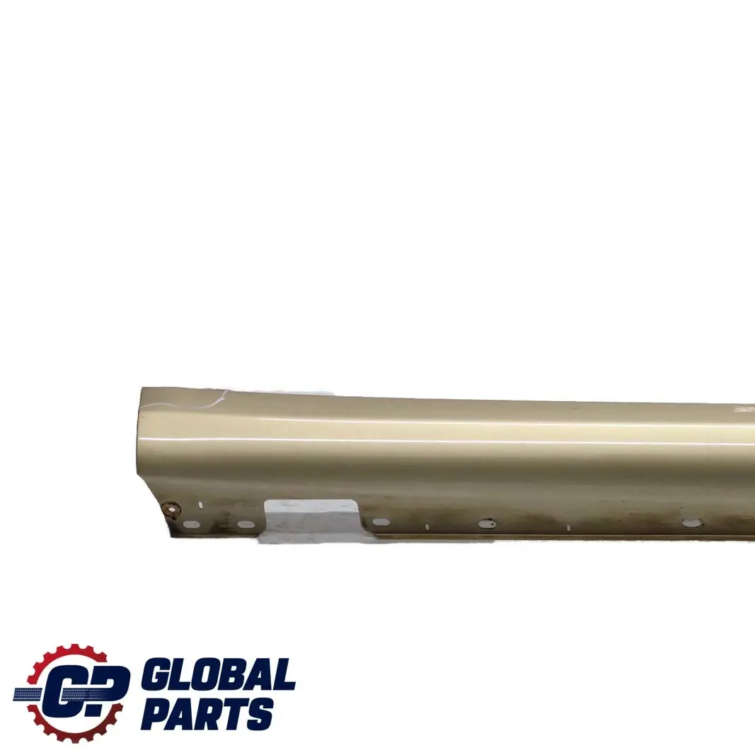 Mercedes-Benz E W211 Door Sill Side Cover Skirt Right O/S Travertine Beige 693 to with Part number A2116980254 Mercedes-Benz E W211 Door Sill Side Cover Skirt Right O/S Travertine Beige 693 - SKU A2116980254-TRB - Part number A2116980254