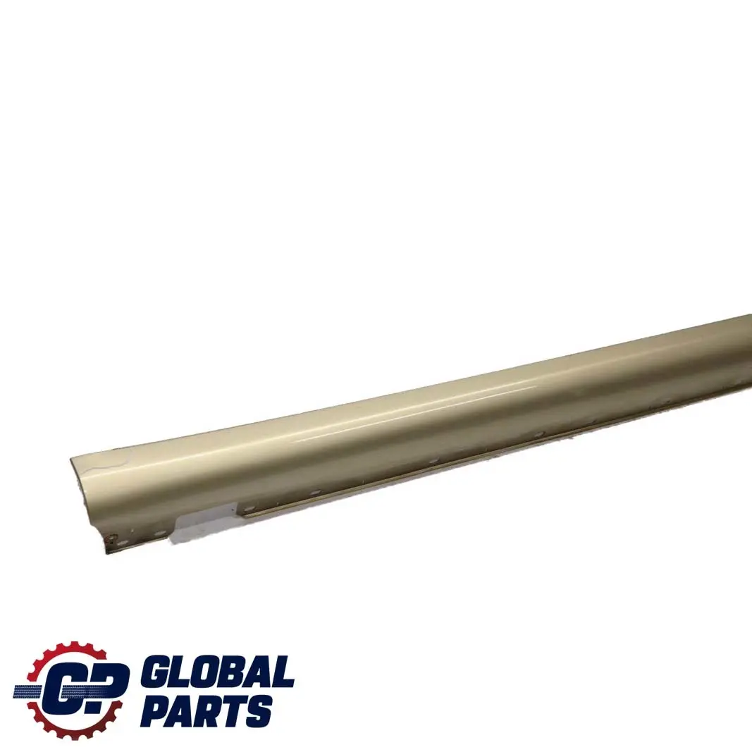 Mercedes-Benz E W211 Door Sill Side Cover Skirt Right O/S Travertine Beige 693 to with Part number A2116980254 Mercedes-Benz E W211 Door Sill Side Cover Skirt Right O/S Travertine Beige 693 - SKU A2116980254-TRB - Part number A2116980254