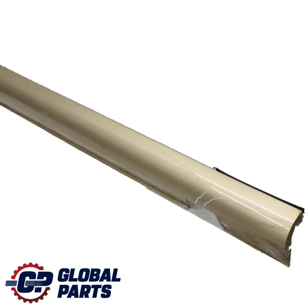 Mercedes-Benz E W211 Door Sill Side Cover Skirt Right O/S Travertine Beige 693 to with Part number A2116980254 Mercedes-Benz E W211 Door Sill Side Cover Skirt Right O/S Travertine Beige 693 - SKU A2116980254-TRB - Part number A2116980254