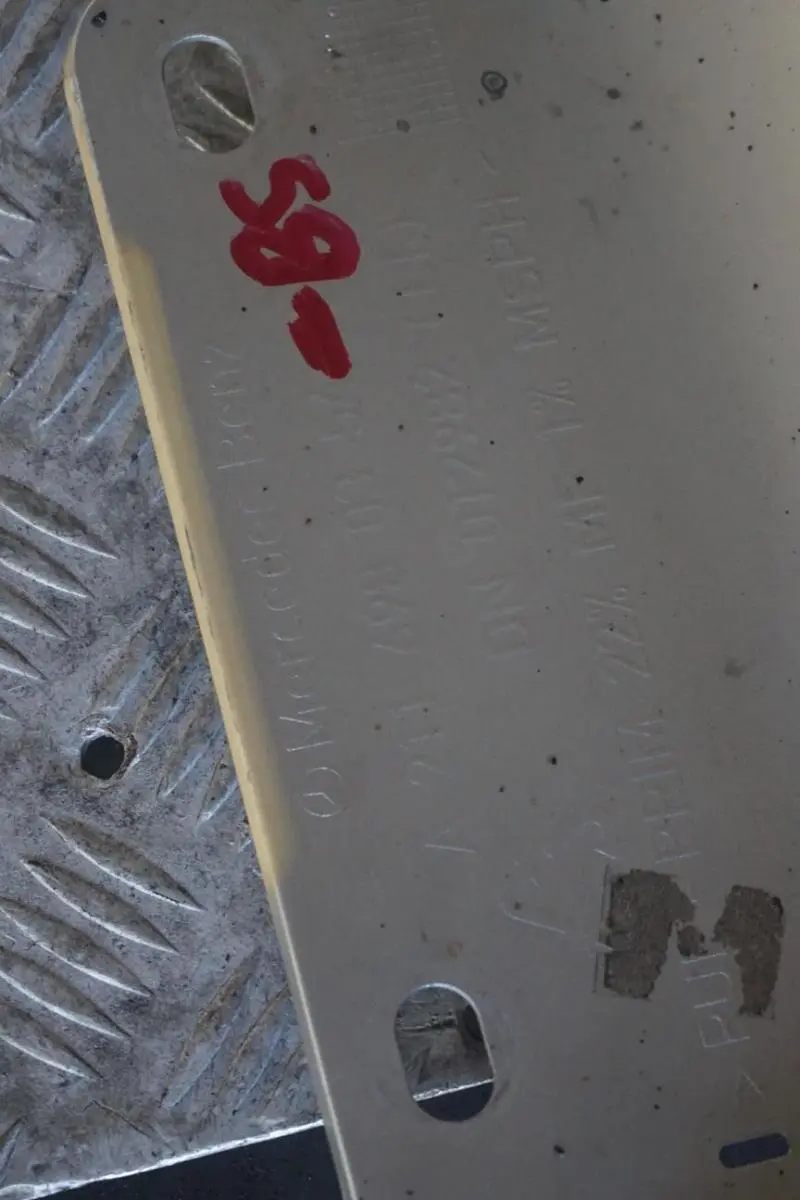 Class W211 Door Sill Side Cover Skirt Left N/S Brilliant Silver 744U to Mercedes E with Part number A2116980354 Mercedes E Class W211 Door Sill Side Cover Skirt Left N/S Brilliant Silver 744U - SKU A2116980354-BS - Part number A2116980354