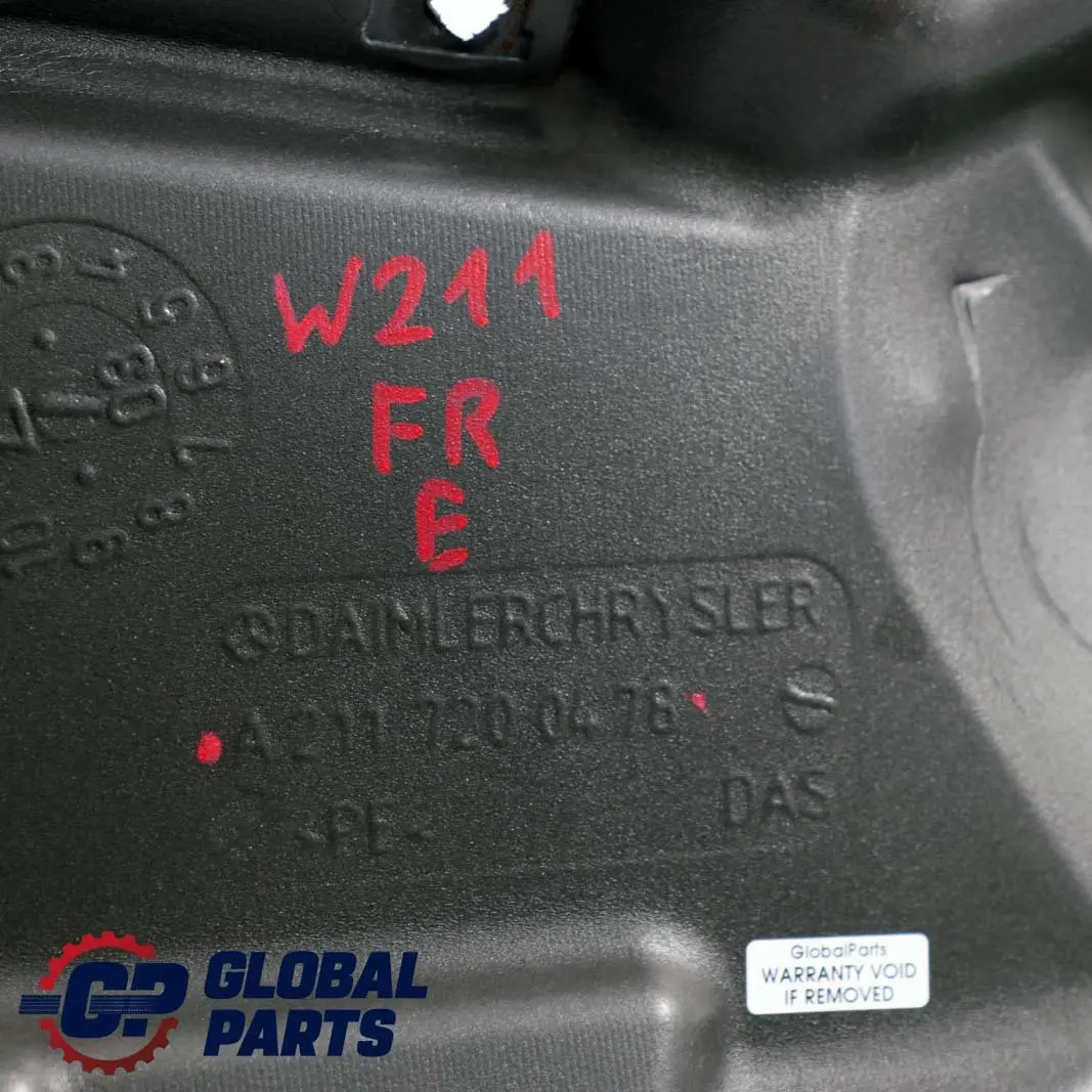 Mercedes-Benz E-Klasse W211 Türverkleidung Vorne Rechts Abdichten für mit Teilenummer A2117200478 Mercedes-Benz E-Klasse W211 Türverkleidung Vorne Rechts Abdichten - SKU A2117200478 - Teilenummer A2117200478