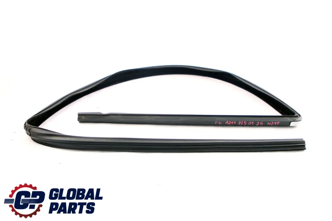 Mercedes W211 S211 Porte Avant Gauche Joint de Guidage de Vitre - SKU A2117250125 - Numéro de pièce A2117250125