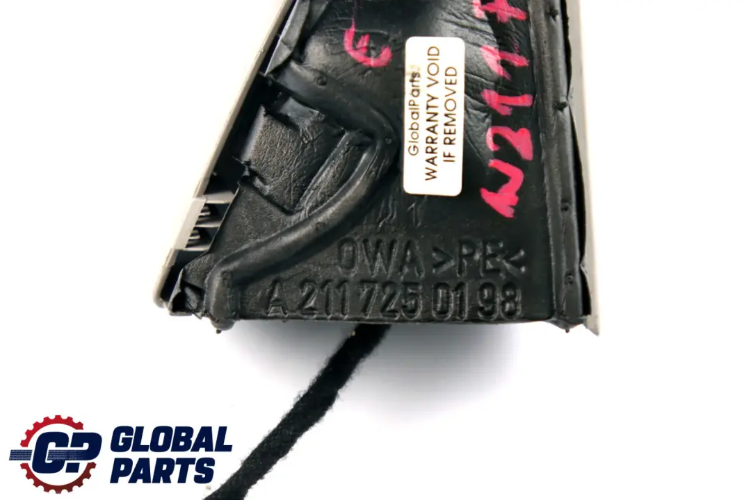 Front Left Passenger N/S Twitter Speaker to Mercedes E-Class S211 W211 with Part number A2117250198 Mercedes E-Class S211 W211 Front Left Passenger N/S Twitter Speaker - SKU A2117250198 - Part number A2117250198