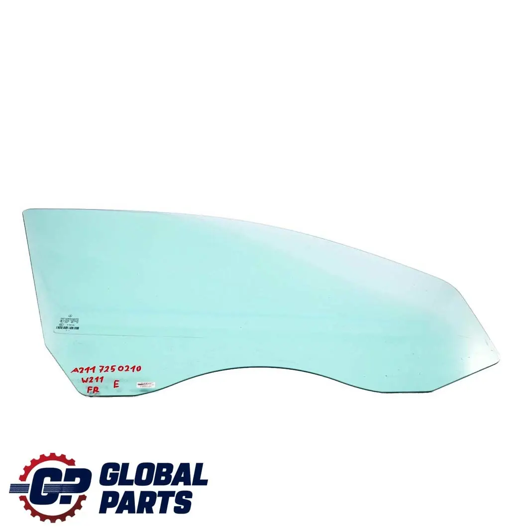 Mercedes-Benz Clase E W211 S211 Delantero Derecho Cristal AS2 A2117250210