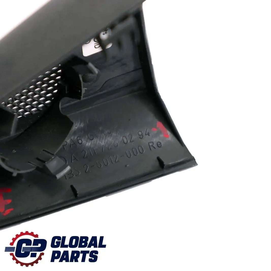 Mercedes-Benz E S211 W211 Front Right Twitter Cover Triangle Black to with Part number A2117250294 Mercedes-Benz E S211 W211 Front Right Twitter Cover Triangle Black - SKU A2117250294-1 - Part number A2117250294